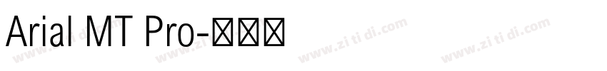Arial MT Pro字体转换